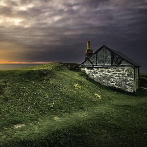A beautiful sunset at the Fisherman’s Hut, Tudweiliog in North Wales.